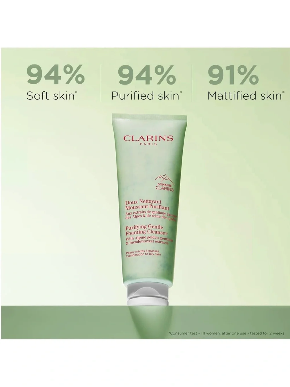 Clarins Purifying Gentle Foaming Cleanser 4.2oz
